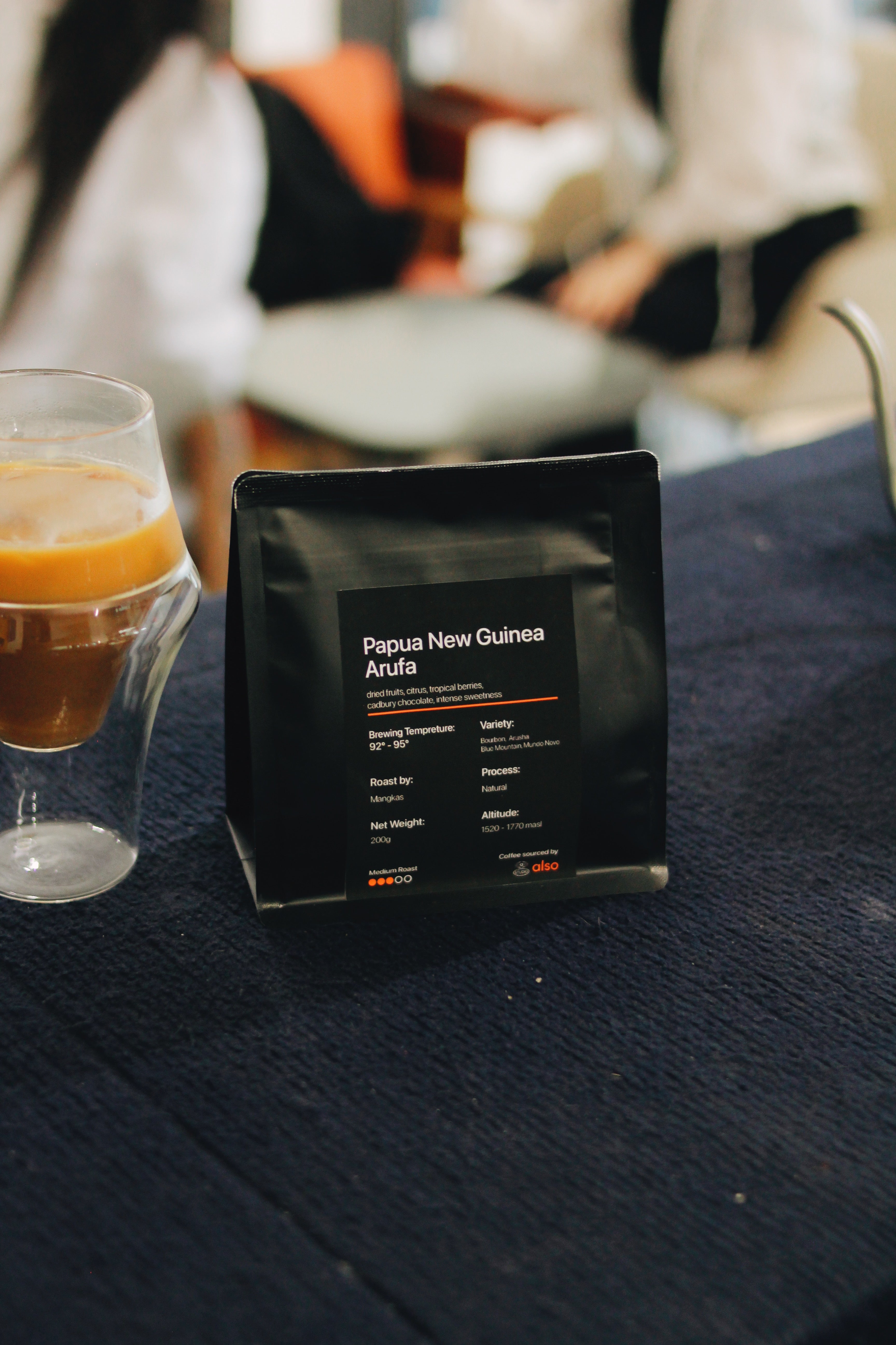 Arufa 200g Whole Coffee Beans