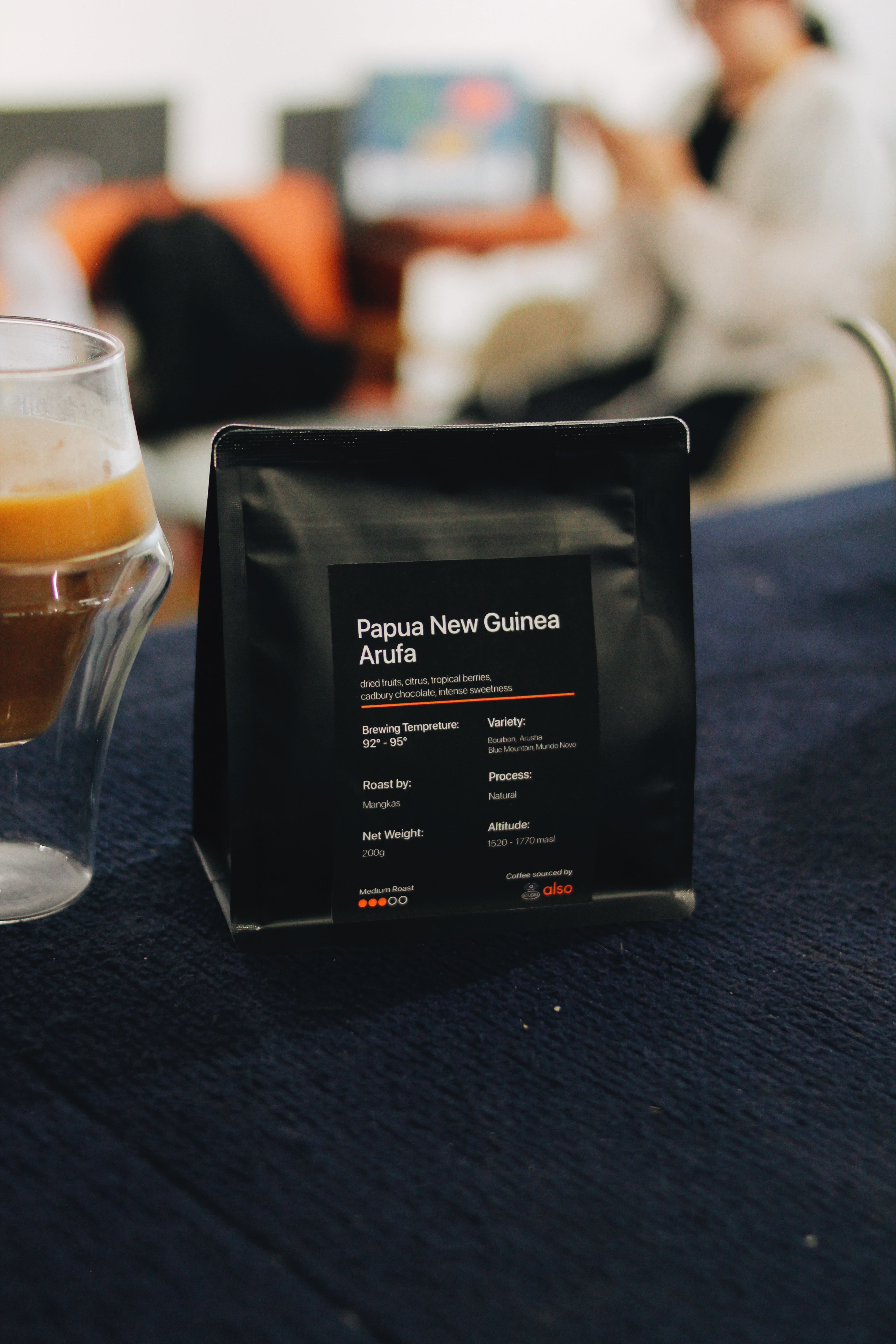 Arufa 200g Whole Coffee Beans